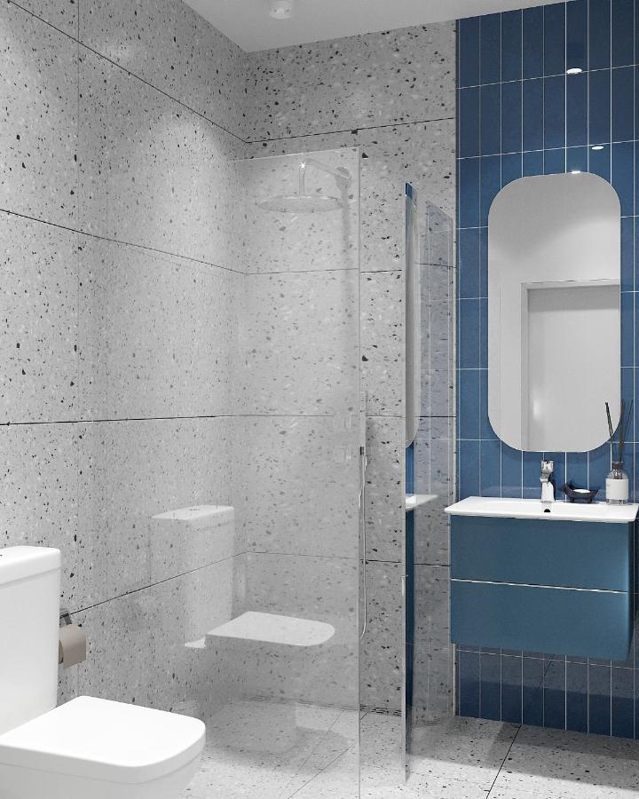 Blueloft 52 I Tashkent Apartment With Balcony Экстерьер фото