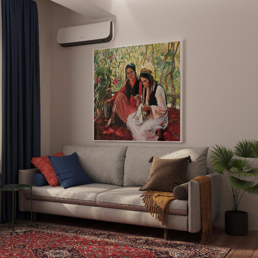 Blueloft 52 I Tashkent Apartment With Balcony Экстерьер фото