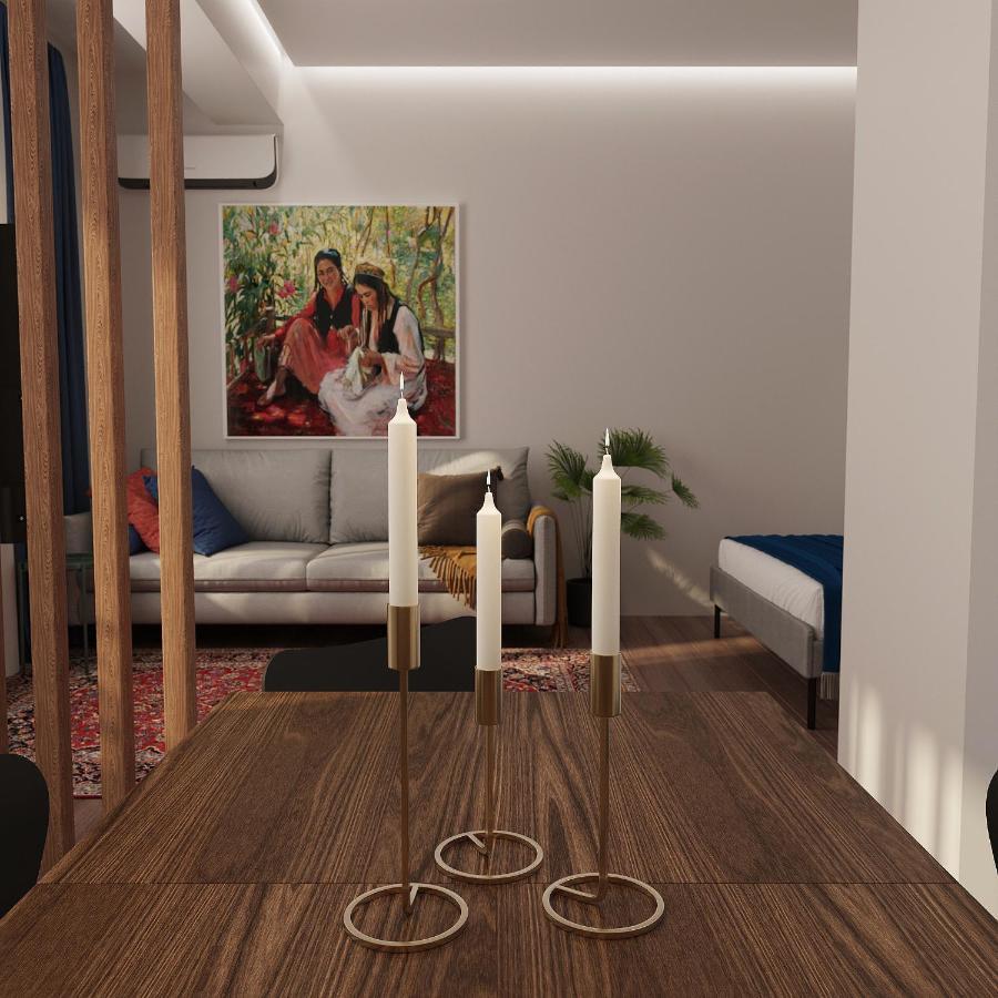 Blueloft 52 I Tashkent Apartment With Balcony Экстерьер фото